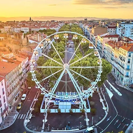 Grand De 100m2 -allee Paul Riquet - 4chambres - Wifi- Tv Connectee * Beziers