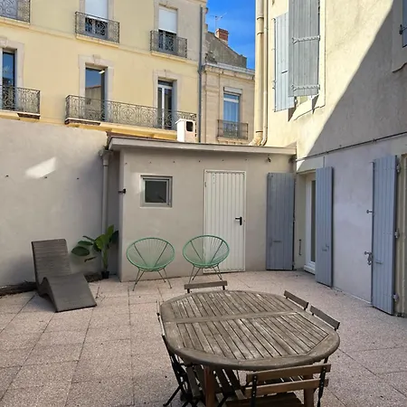 Apartamento Grand De 100m2 -allee Paul Riquet - 4chambres - Wifi- Tv Connectee Béziers