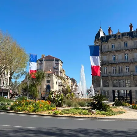 Grand De 100m2 -allee Paul Riquet - 4chambres - Wifi- Tv Connectee