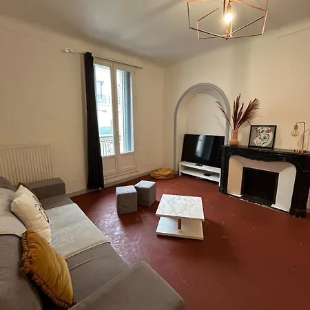 Grand De 100m2 -allee Paul Riquet - 4chambres - Wifi- Tv Connectee *