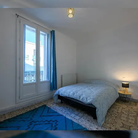 Grand De 100m2 -allee Paul Riquet - 4chambres - Wifi- Tv Connectee * Beziers